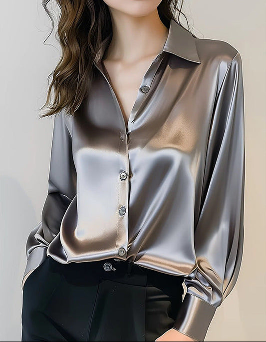 מכופתרת סאטן MONICA