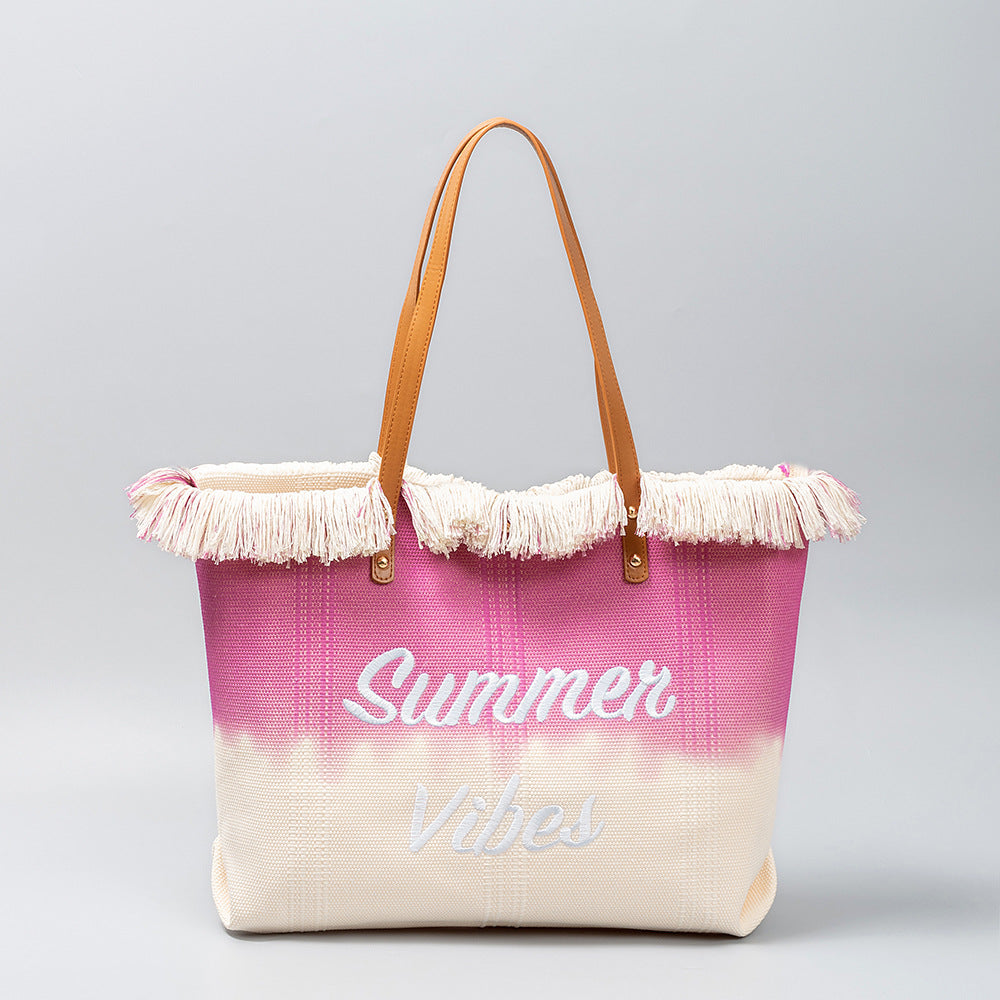 תיק קנבס קיצי Summer Vibes