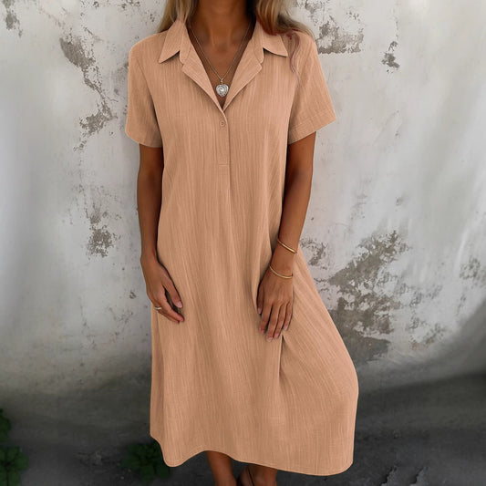 שמלת פשתן קלילה NOA