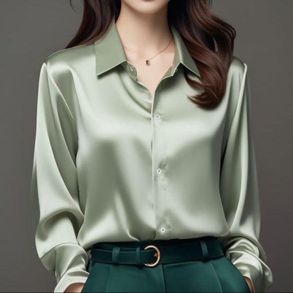 מכופתרת סאטן MONICA