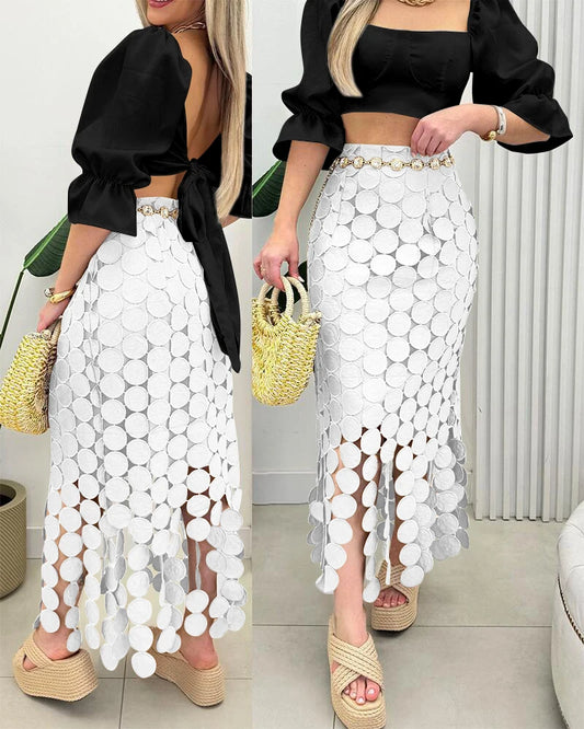 חצאית דוטי מודרנית