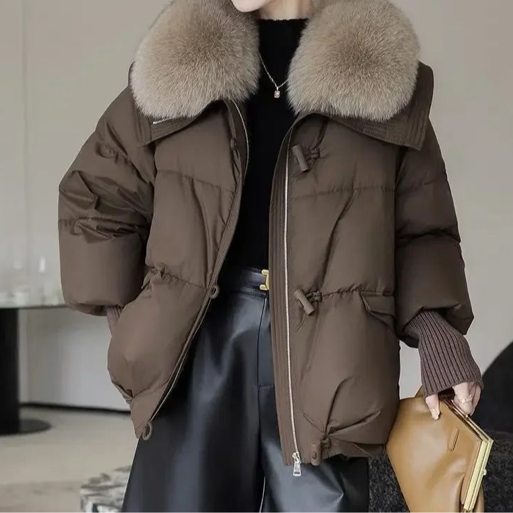 מעיל פרווה מריה גרייס