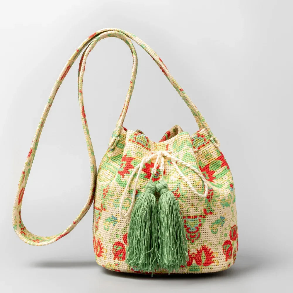 BOHO | תיק קנבס אקזוטי