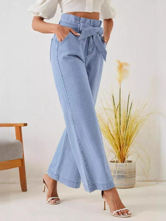 ג'ינס עניבה רחב Monic