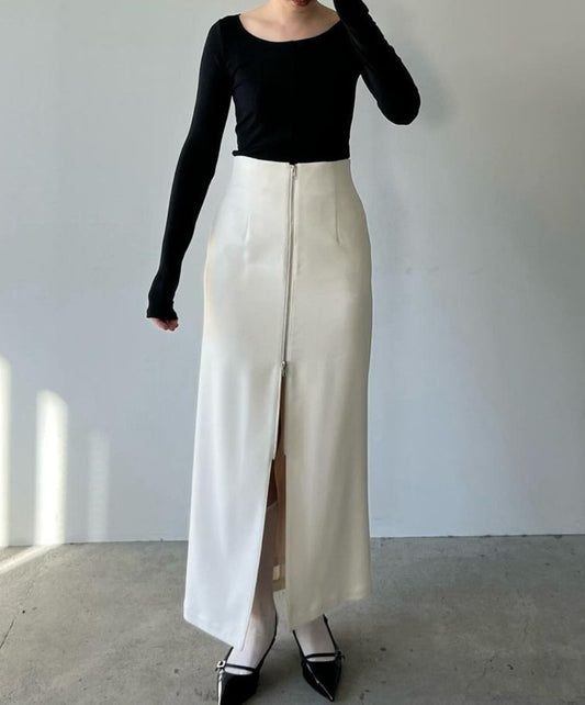 חצאית מקסי זיפר KITA