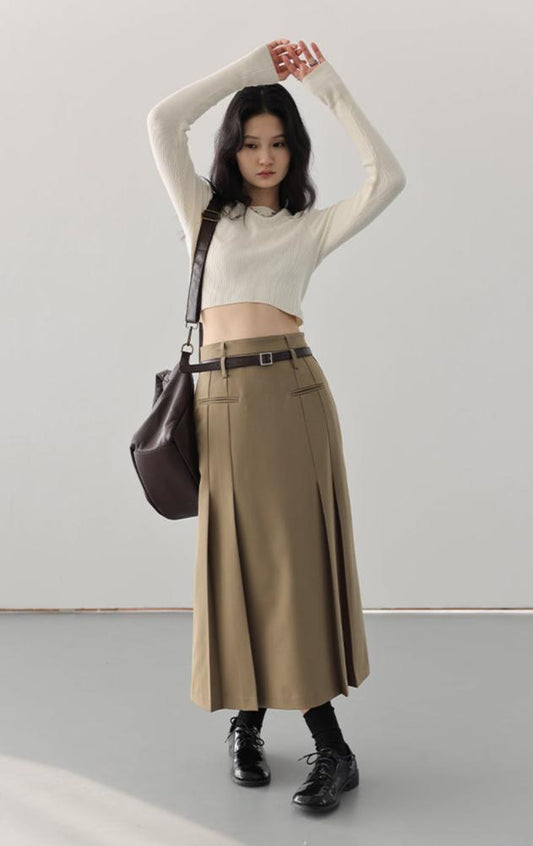 חצאית מידי קיפולים LINOR