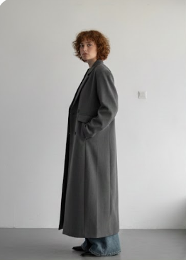 מעיל טרנץ' ארוך לנשים - Lautaro