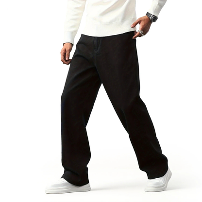 ג'ינס שחור לגברים צעד