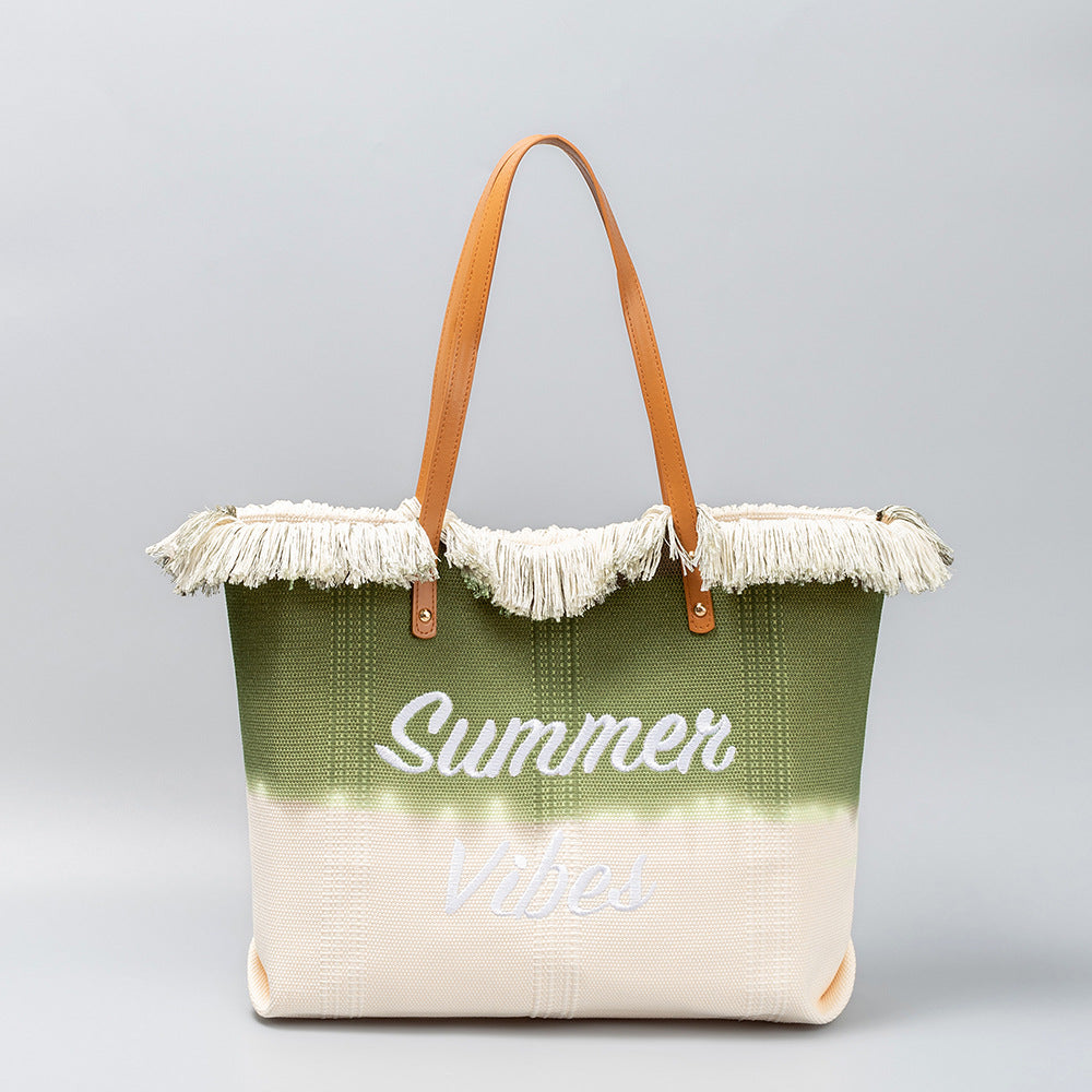 תיק קנבס קיצי Summer Vibes