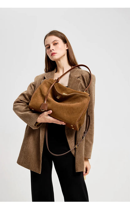 תיק עור קז׳ואל לנשים יד אחת