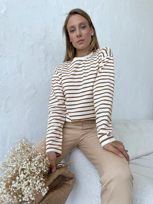 LOLA  | חולצת פסים קלאסית