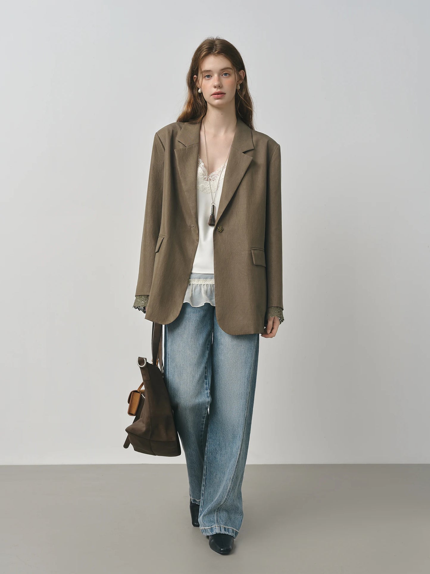  ג’ינס סטרייט קלאסי  כחול מלא