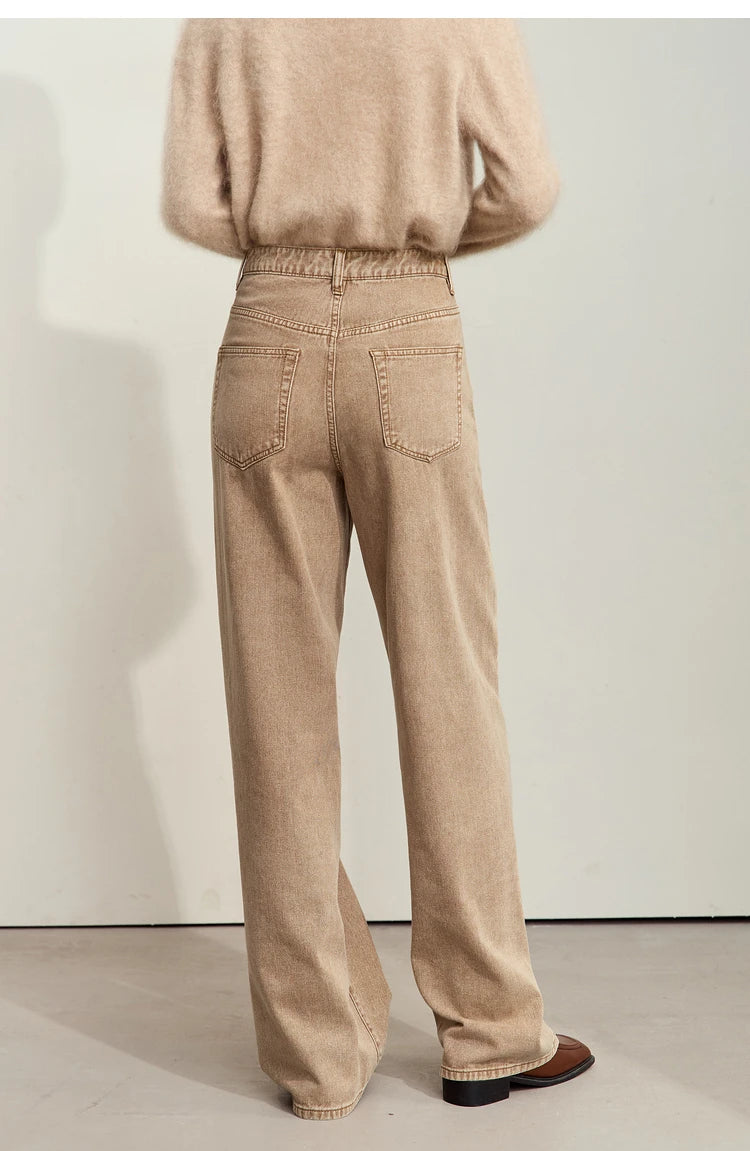 ג’ינס רחב וינטג מאחורה