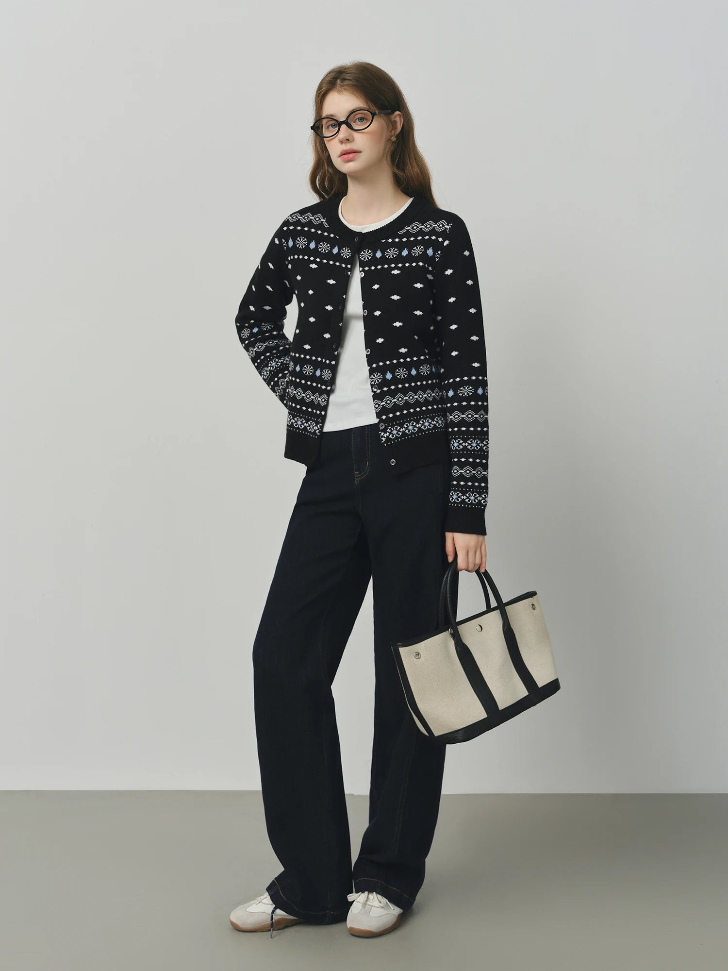  ג’ינס סטרייט קלאסי  כחול קדימה